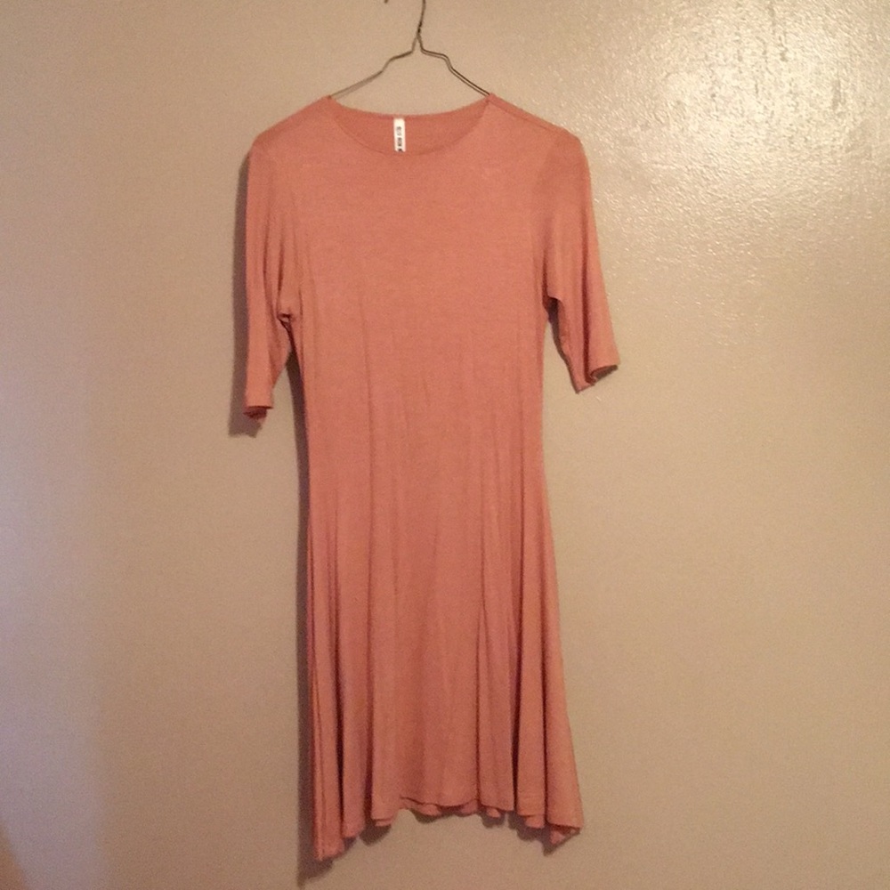Boutique Blush Jersey Dress